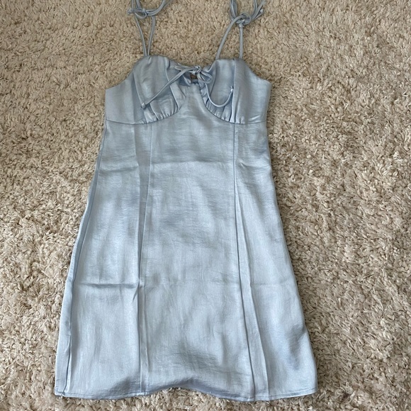 Satin Slip Dress - Picture 3 of 4